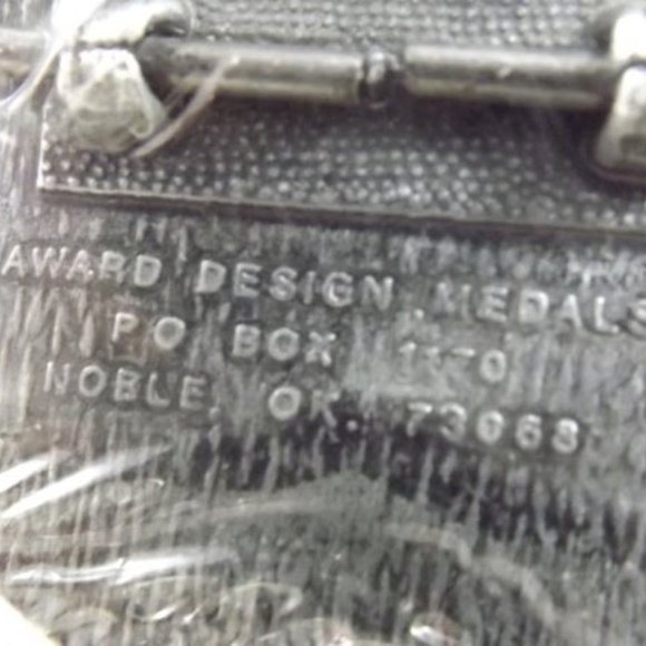 National Finals Rodeo 1989 HESSTON Belt Buckle NIP - Picture 6 of 8